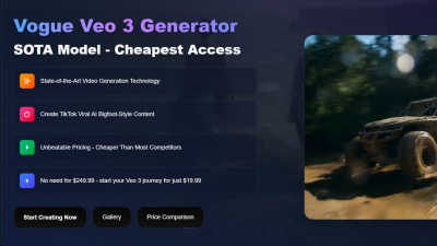 Vogue Veo 3 Generator - AI tool for Video