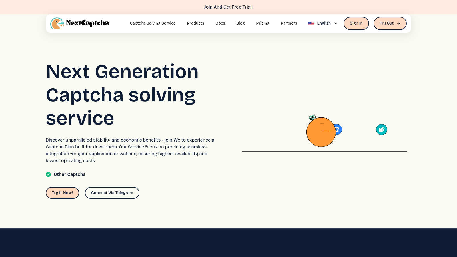 NextCaptcha application interface and features