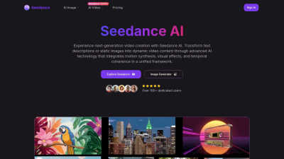 Seedance - AI tool for Content Creation