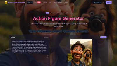 Action Figure Generator - AI tool for AI Assistants