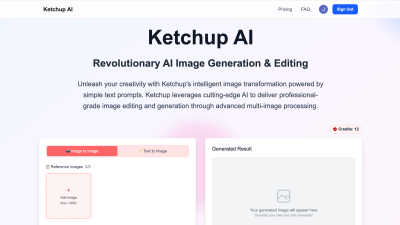 Ketchup AI - AI tool for Design Tools