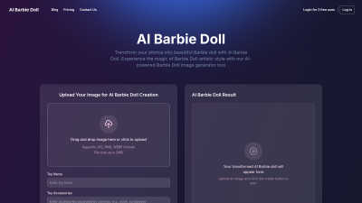 AI Barbie Doll - AI tool for Design Tools