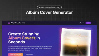 Album Cover Generator - AI tool for AI Assistants