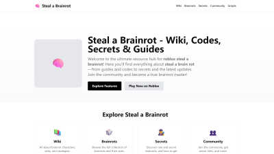 Steal a Brainrot - AI tool for Lifestyle & Entertainment