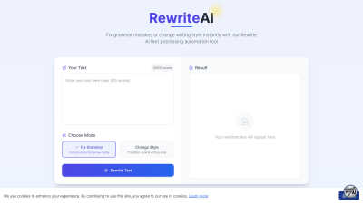 Rewrite AI - AI tool for AI Assistants