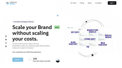 Simpler Work - AI tool for Marketing