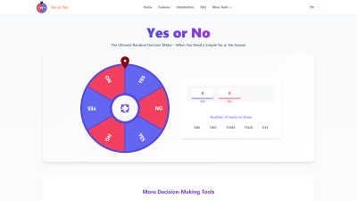 YesOrNo.run - AI tool for Lifestyle & Entertainment