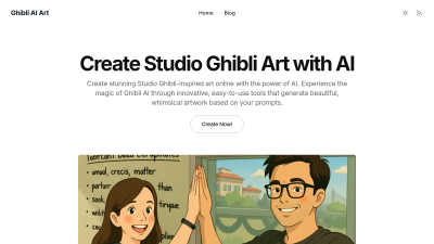 Ghibli AI Art - AI tool for Accessibility
