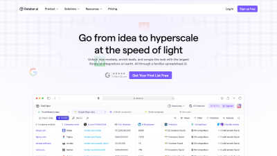 Databar.ai - AI tool for AI Assistants