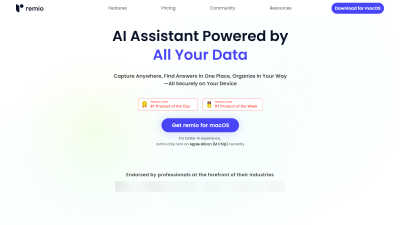 remio - AI tool for AI Assistants