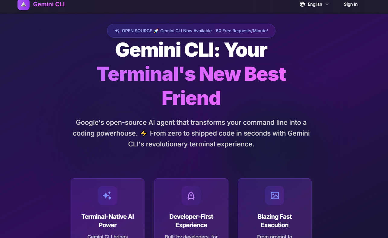 gemini cli application interface and features