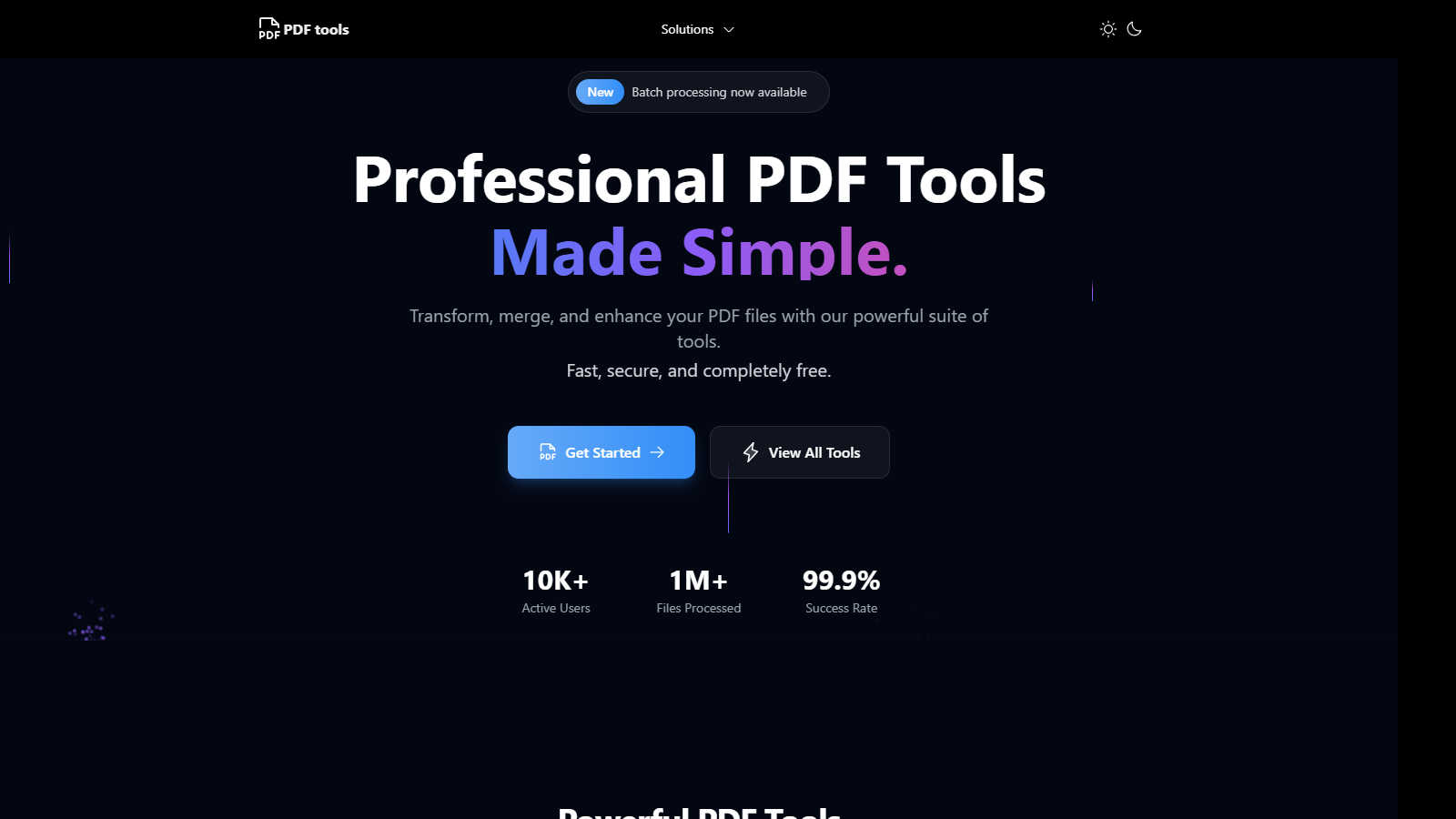 HEIC to PDF application interface and features