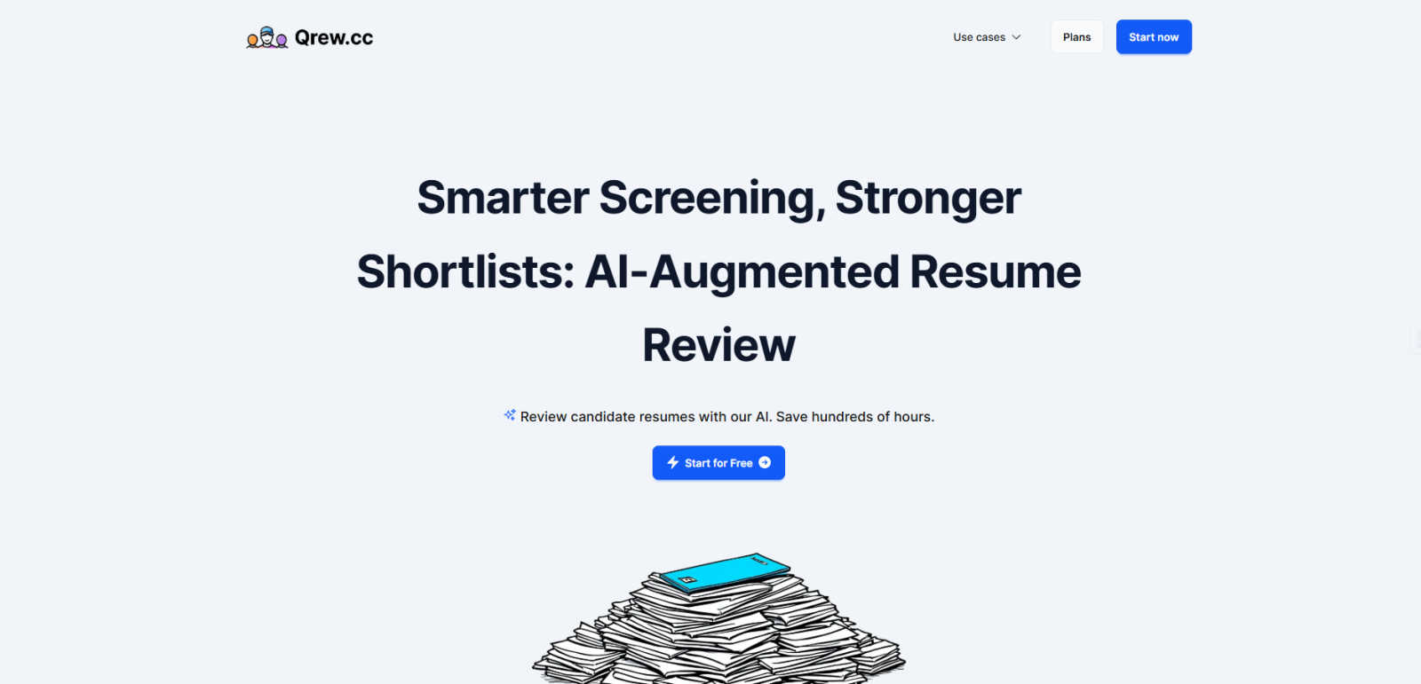 Qrew CC application interface and features