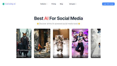 CoCoClip.AI - AI tool for Content Creation