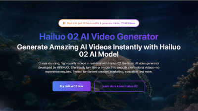 Hailuo 02 AI Video Generator - AI tool for Video