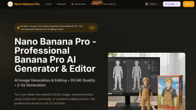 Nano Banana Pro - AI tool for Design Tools