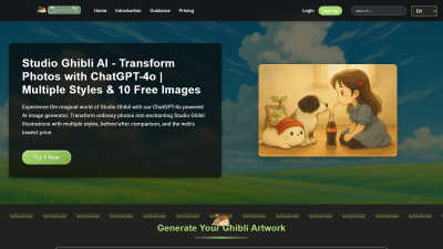 GhibliGen - AI tool for Content Creation