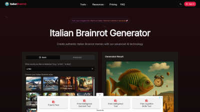 Italian Brainrot - AI tool for AI Assistants