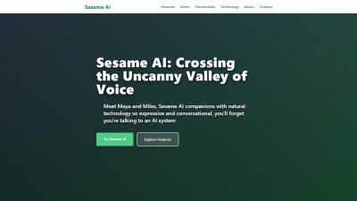 Sesame AI - AI tool for AI Assistants