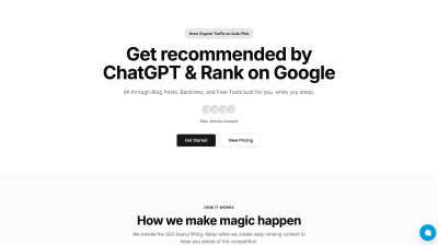 Maxrankr - AI tool for SEO