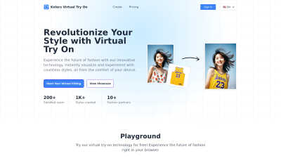 Kolors Virtual Try On - AI tool for AI Assistants