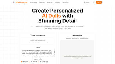AI Doll Generator - AI tool for Design Tools