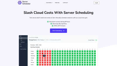 Server Scheduler - AI tool for Business & Finance