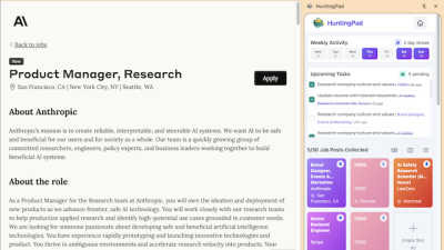 HuntingPad - AI tool for Productivity & Management