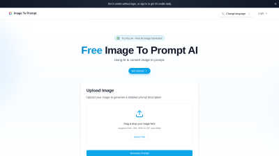 Image to Prompt AI - AI tool for Accessibility