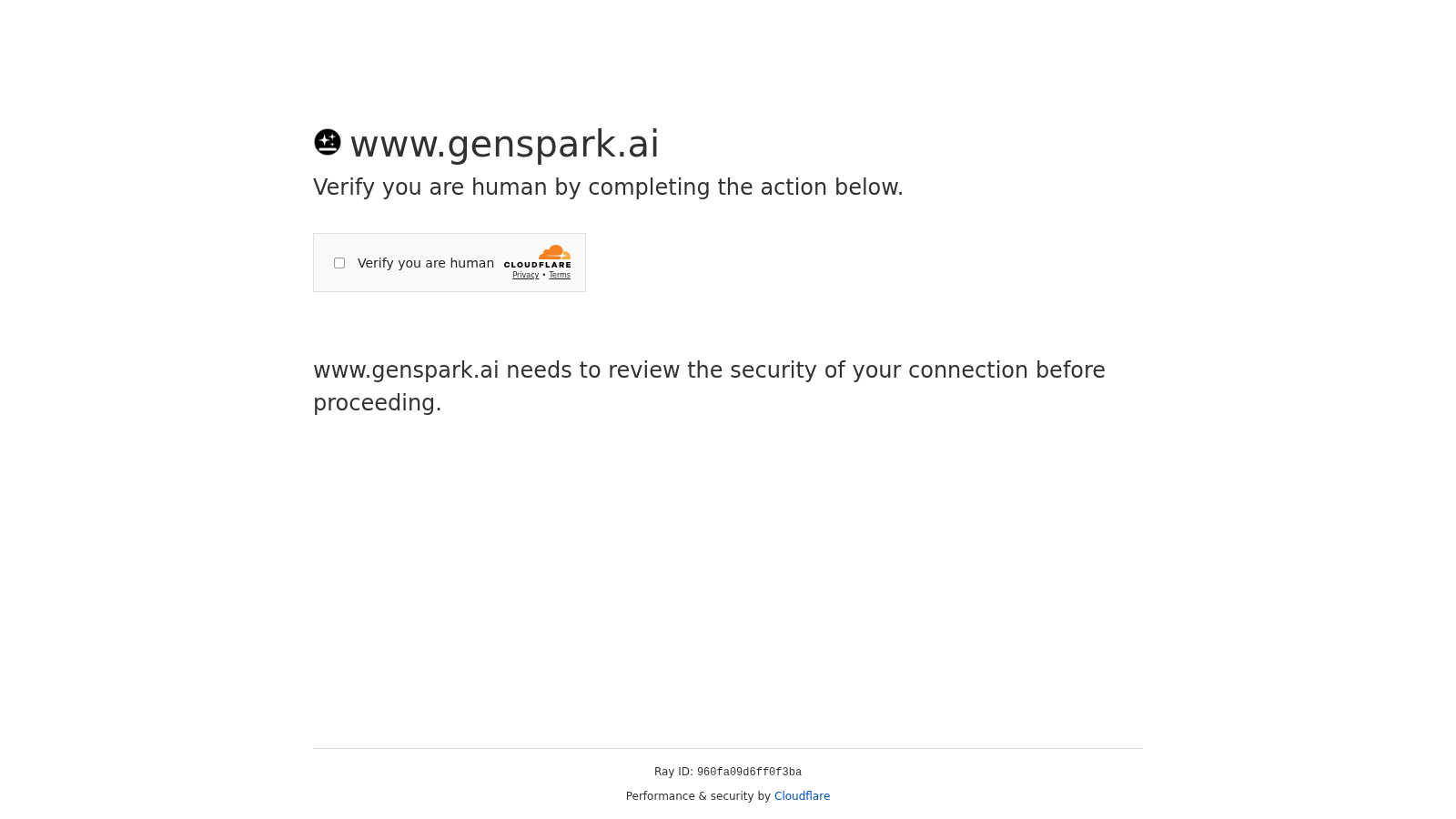 Genspark application interface and features