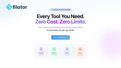 Filator - AI tool for Tech Tools