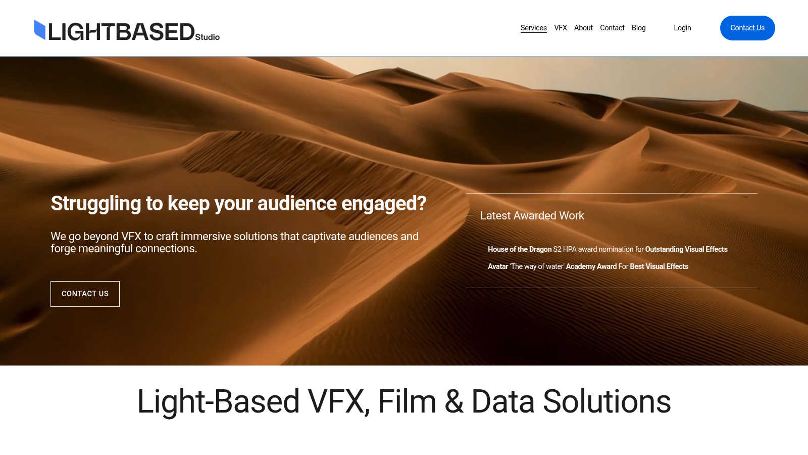 Light-Based Studio application interface and features
