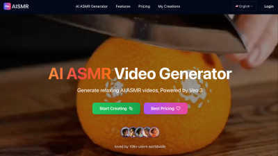 AI ASMR Video Generator - AI tool for Video