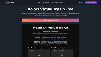 Kolors Virtual - AI tool for AI Assistants