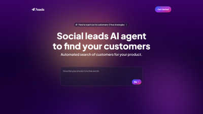 7eads - AI tool for Business & Finance