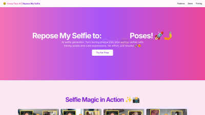 Crazy Selfie AI - AI tool for AI Assistants