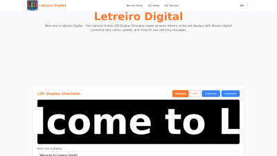 Letreiro Digital - AI tool for Design Tools