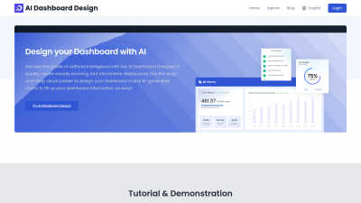 AI Dashboard Design - AI tool for AI Assistants