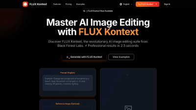 flux kontext - AI tool for AI Assistants