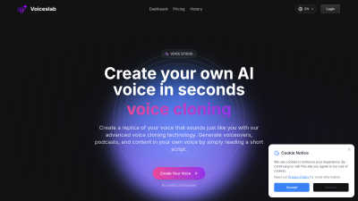 Voiceslab - AI tool for Audio & Music
