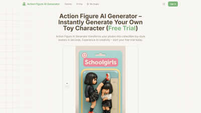 Action Figure AI Generator - AI tool for Avatars