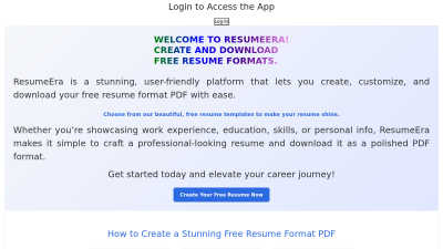 ResumeEra - AI tool for Career & Jobs