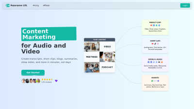 Repurpose LOL - AI tool for Content Creation