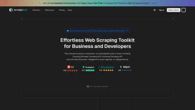 Scrapeless - AI tool for Analytics & Data