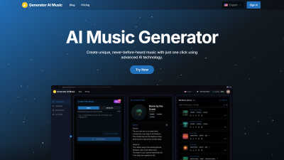 Generator AI Music - AI tool for Audio & Music