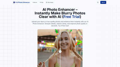 AI Photo Enhancer - AI tool for Content Creation
