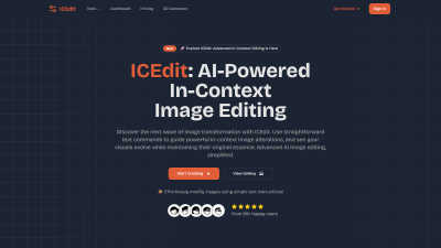 ICEdit AI - AI tool for Content Creation