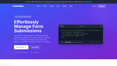 FormSubmit - AI tool for Business & Finance