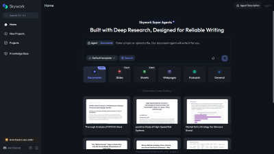 Skywork - AI tool for AI Assistants