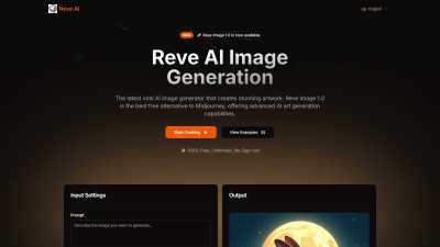 Reve AI - AI tool for Content Creation